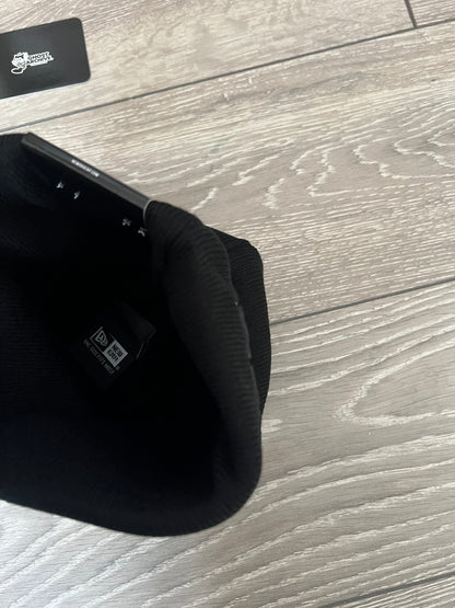 Supreme New Era Old English Black Beanie